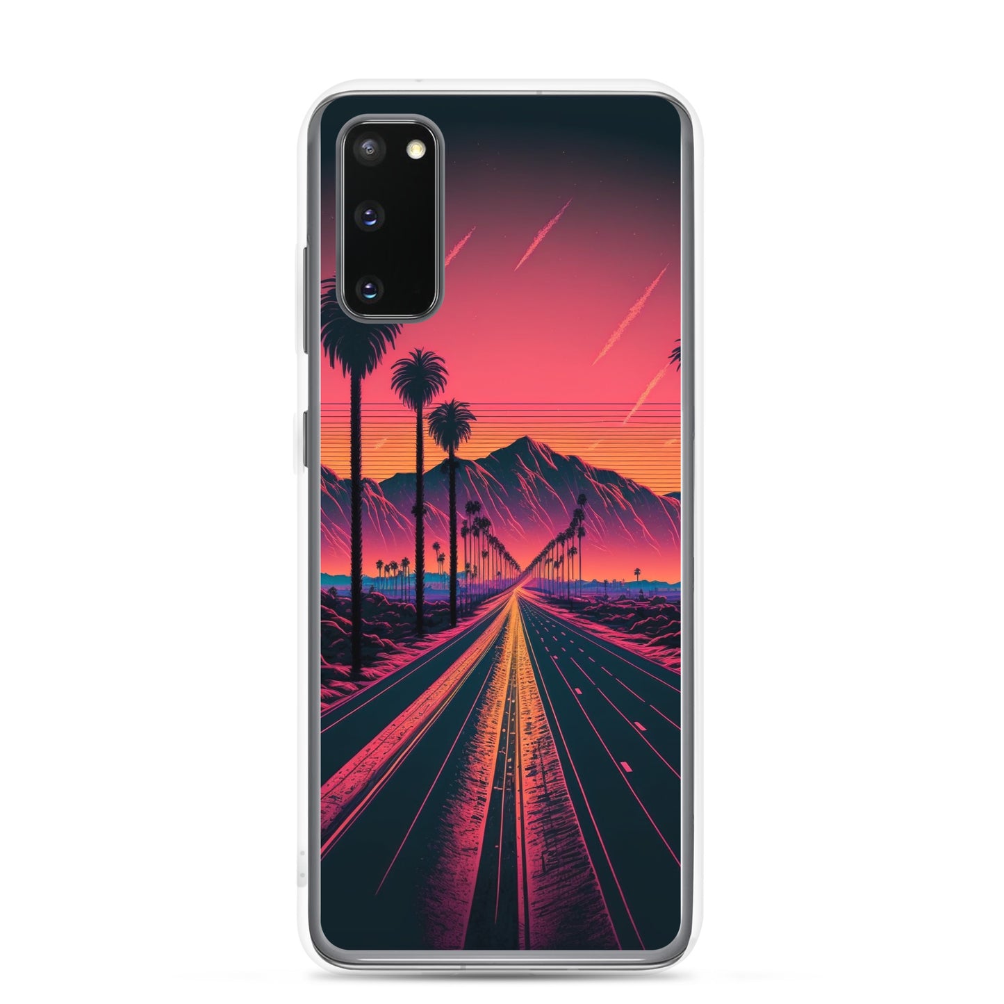 Samsung Case - Synthwave Desert Highway
