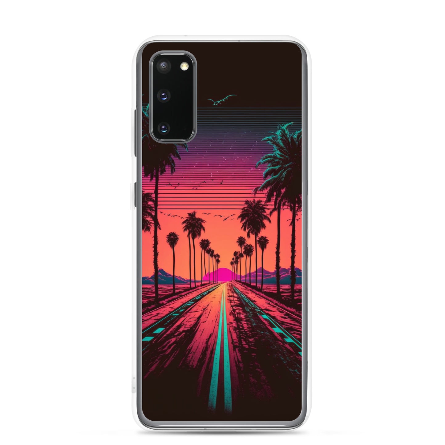 Samsung Case - Synthwave Open Road