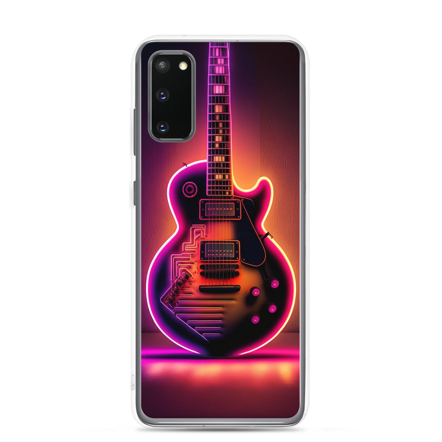Samsung Case - Synthwave Electric Guitar