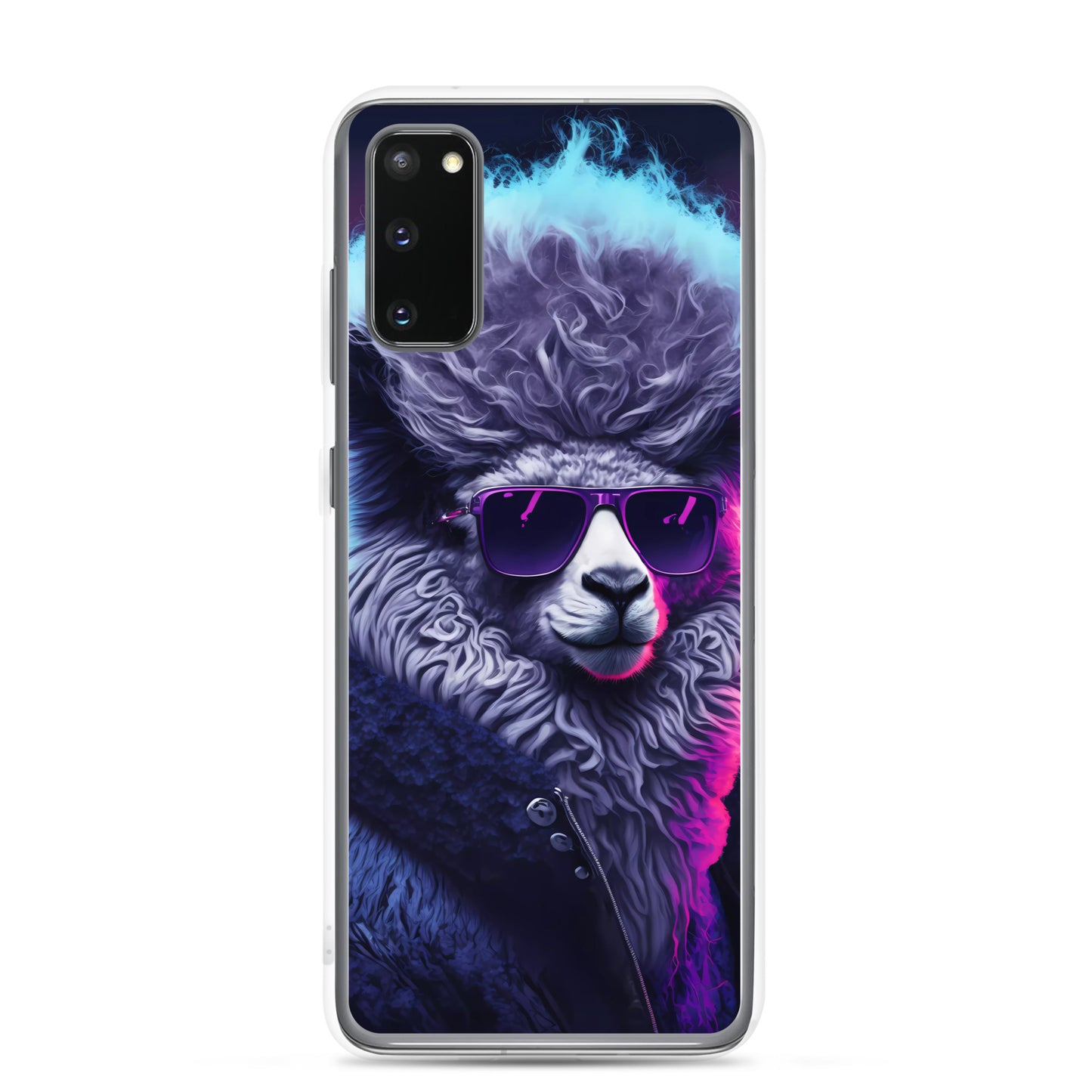 Samsung Case - Synthwave Punk Llama