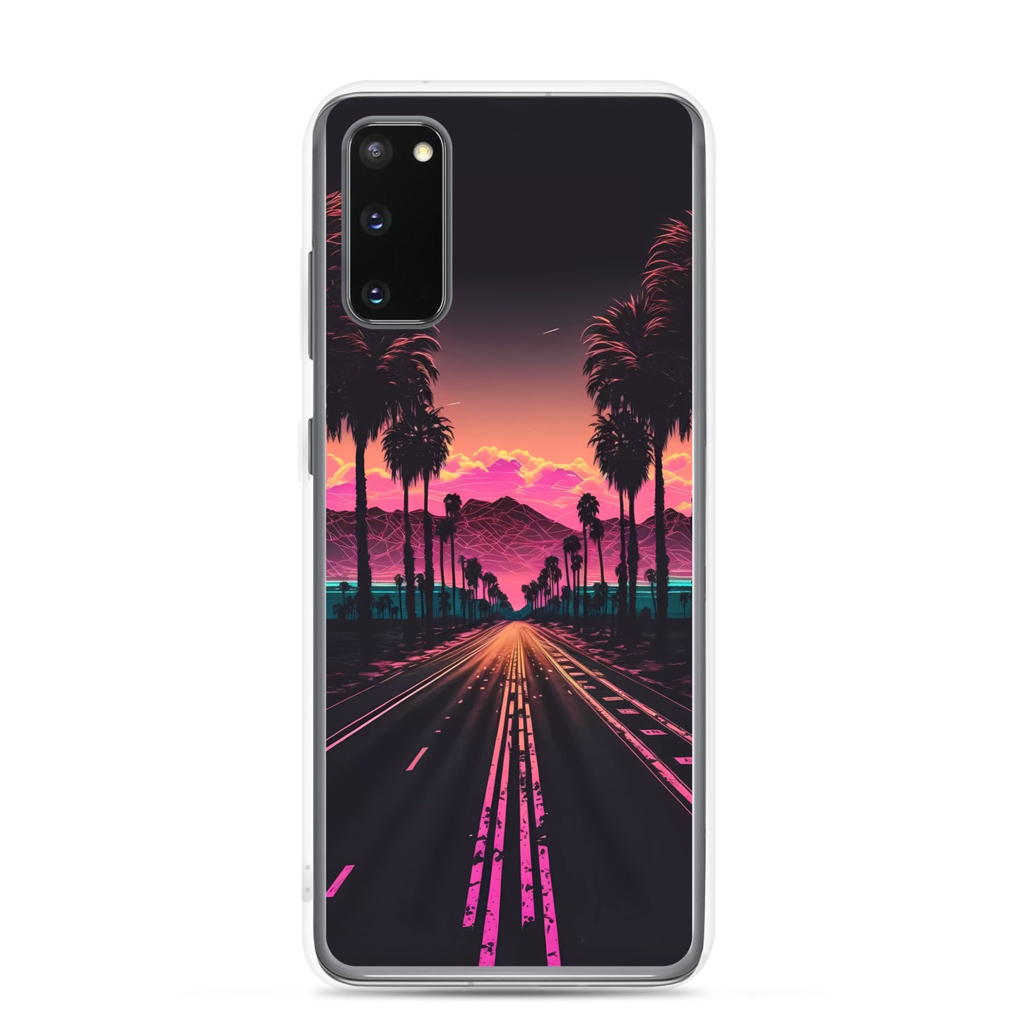 Samsung Case - Synthwave Highway
