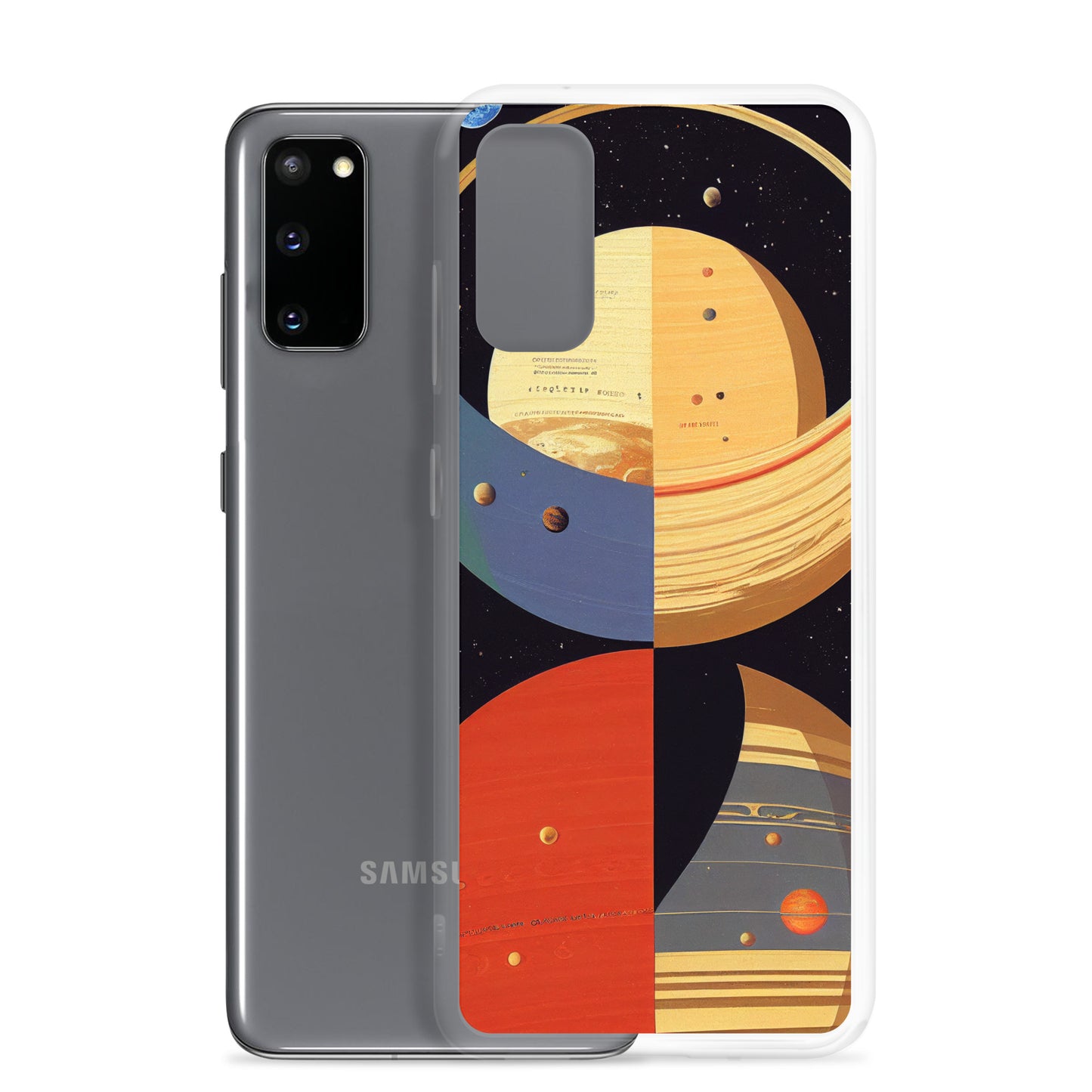 Samsung Case - Map of the Planets