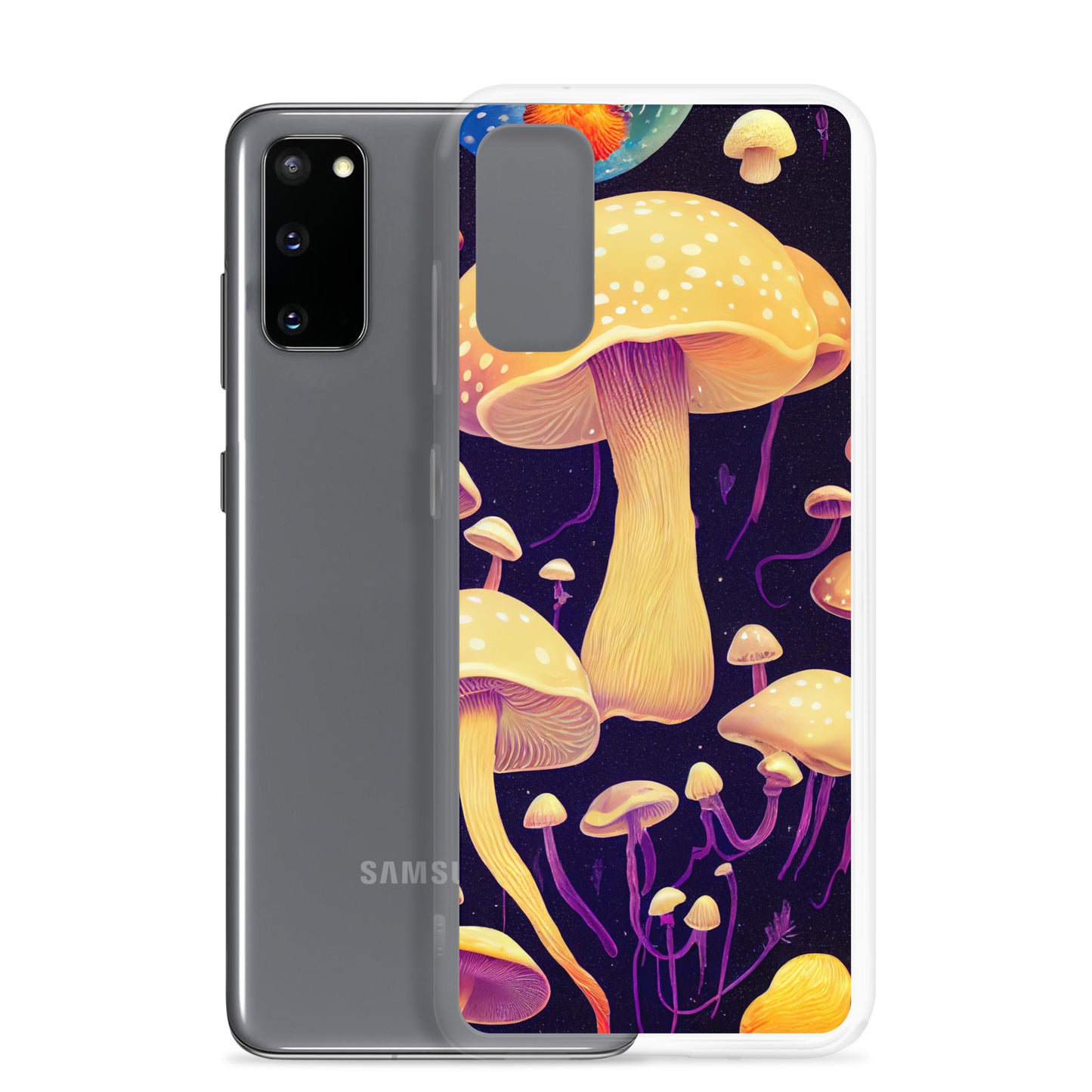 Samsung Phone Case - Mushrooms in Space