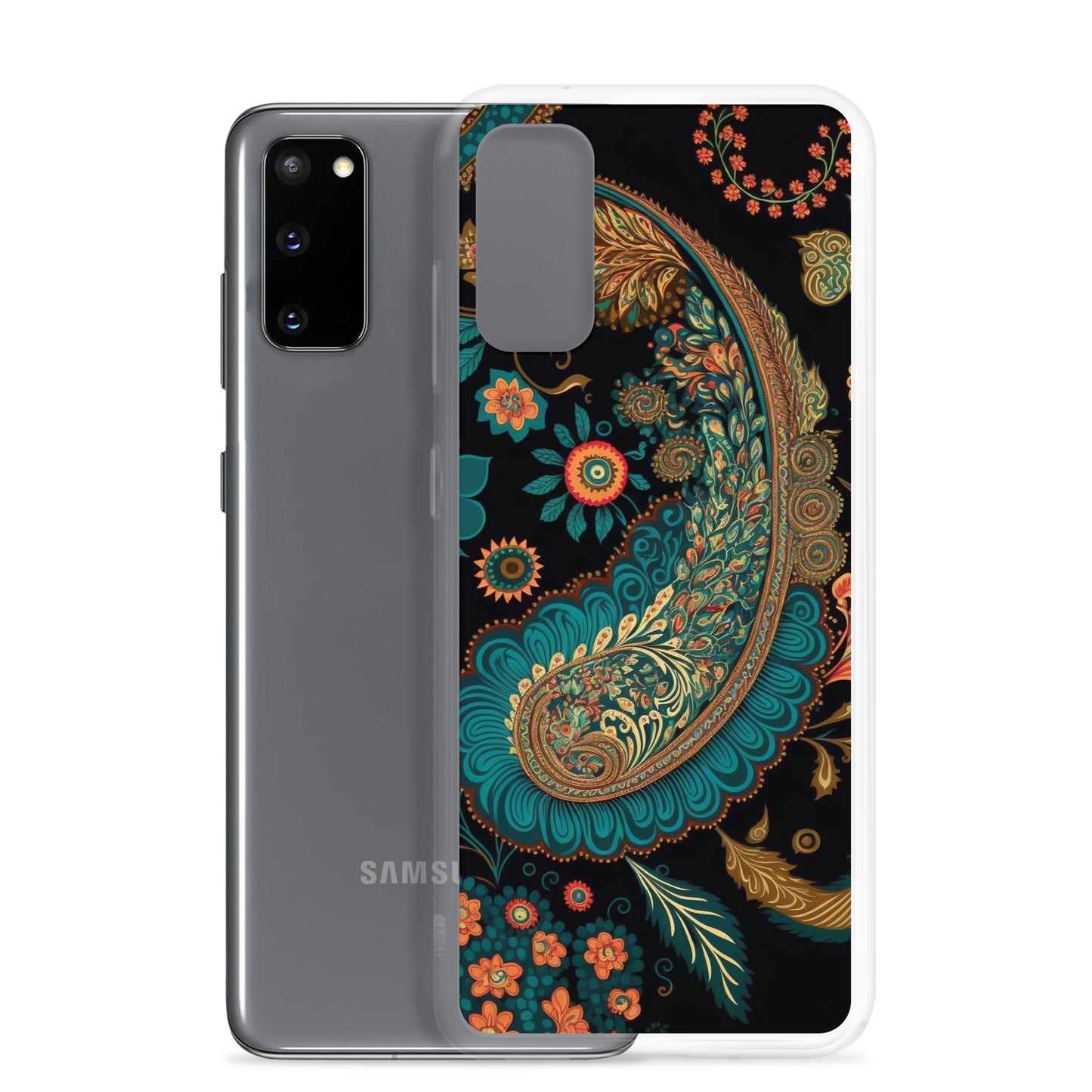 Samsung Case - Paisley Feather