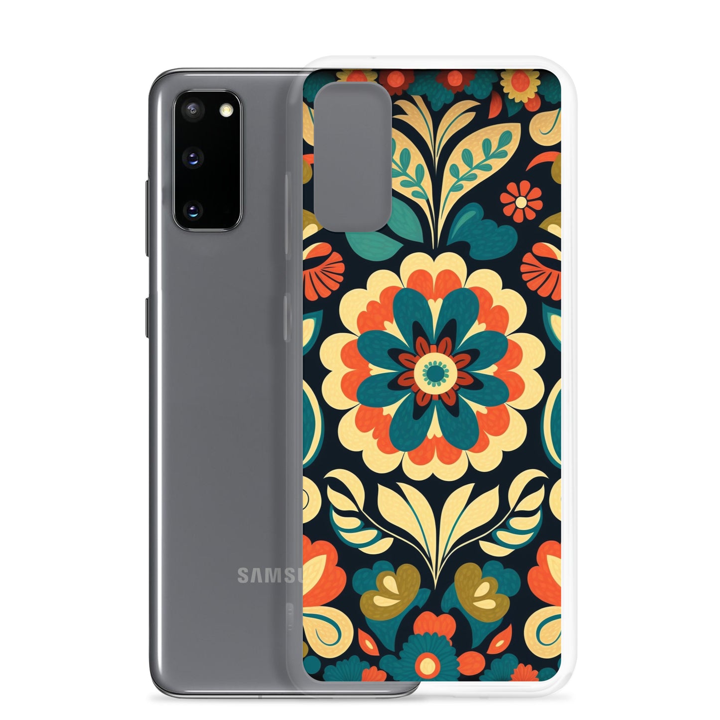 Samsung Case - Bright Floral Pattern