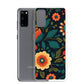 Samsung Case - Orange Florals