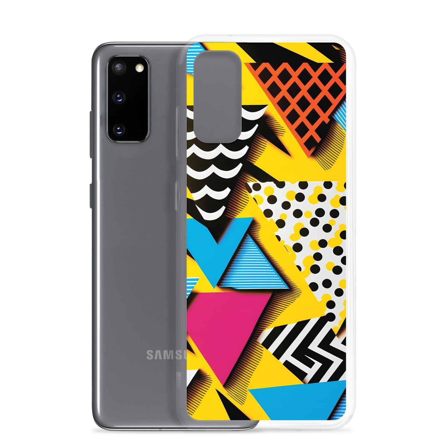 Samsung Case - Bright 80s Pattern