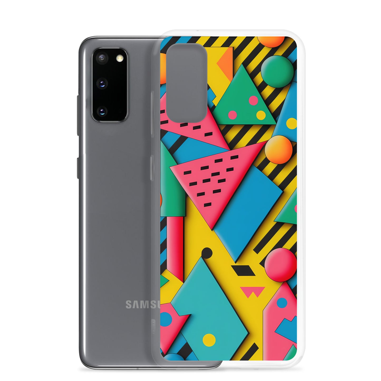 Samsung Case - 80s Dimensional Shapes