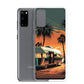 Samsung Case - Silver Beach Camper