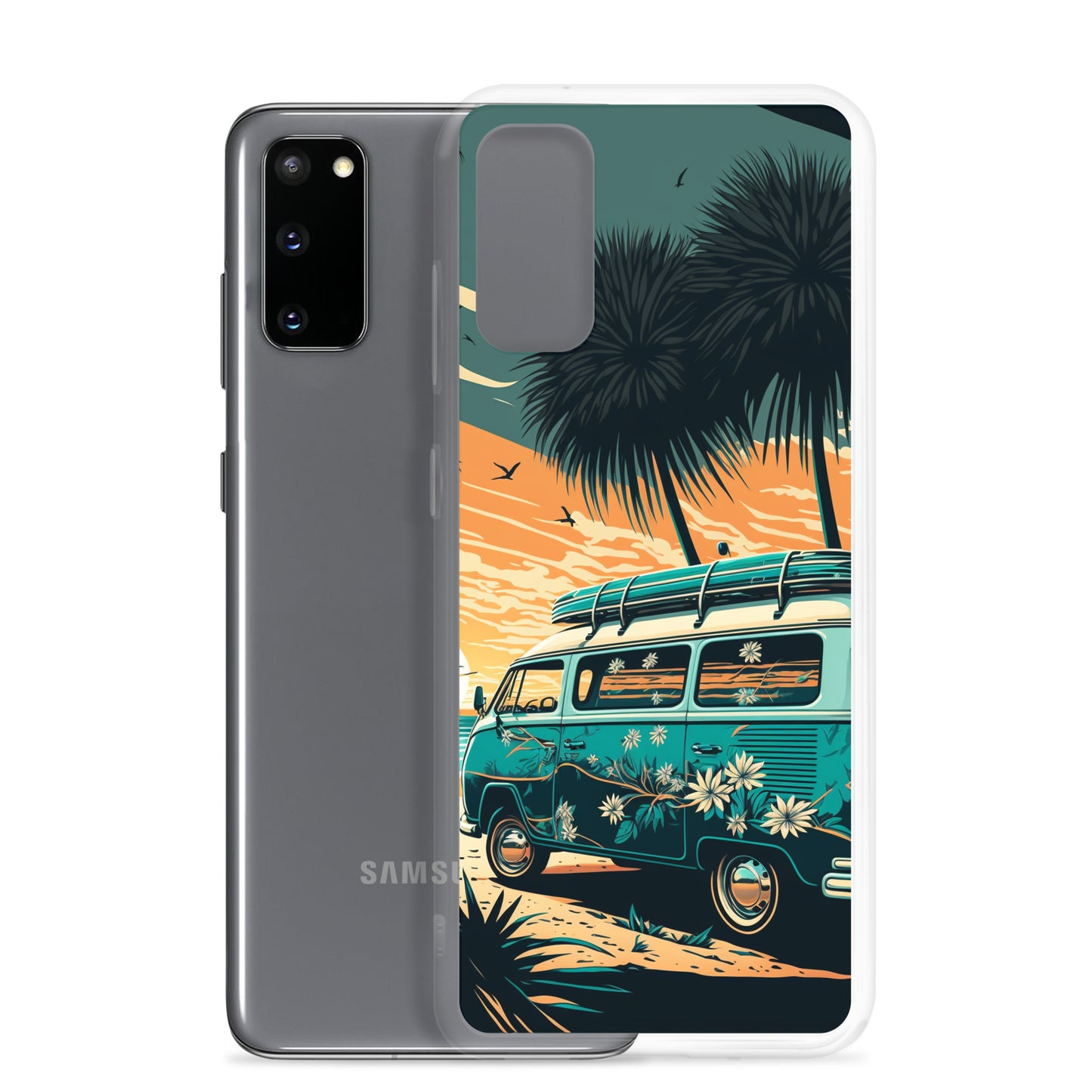Samsung Case - Flower Surf Camper