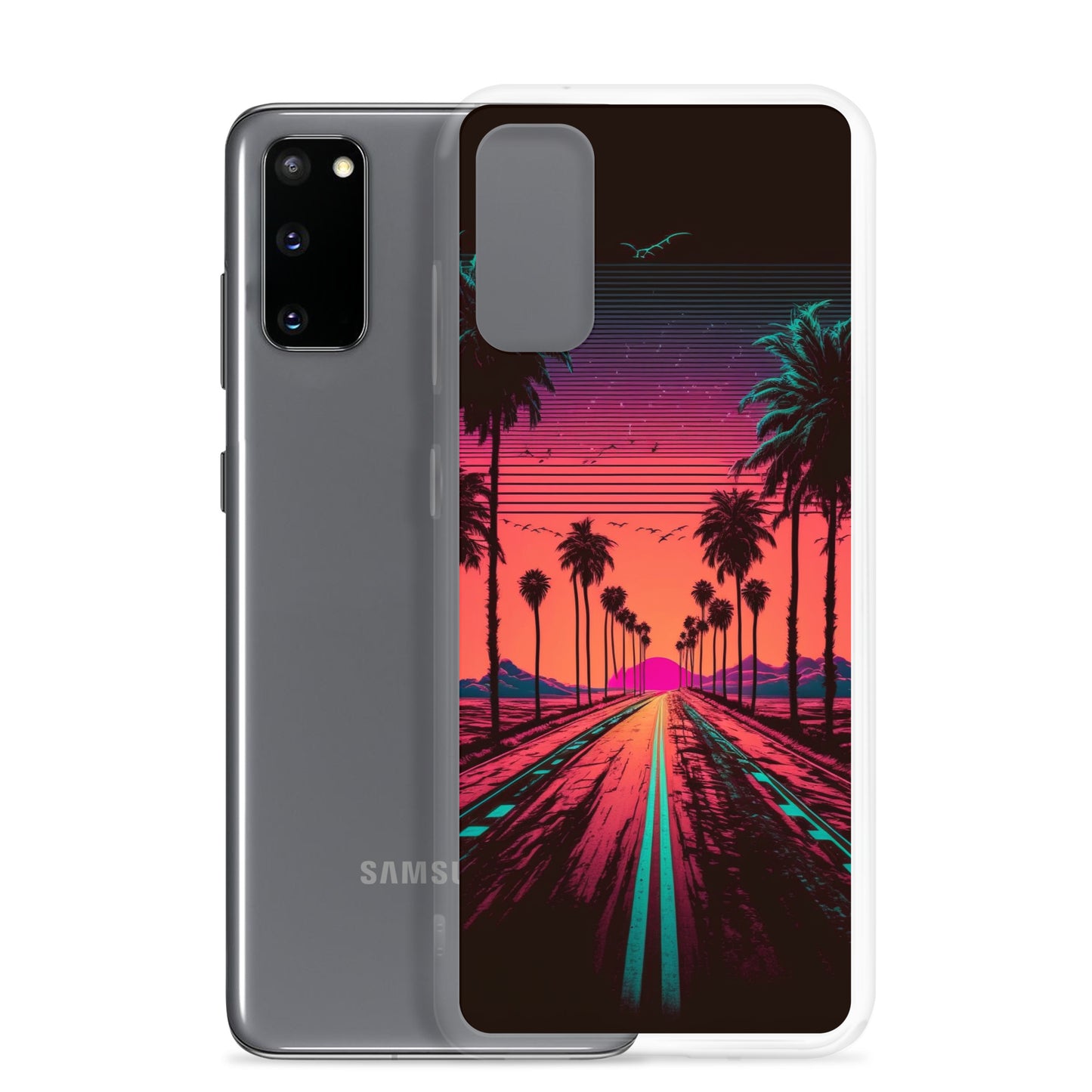 Samsung Case - Synthwave Open Road