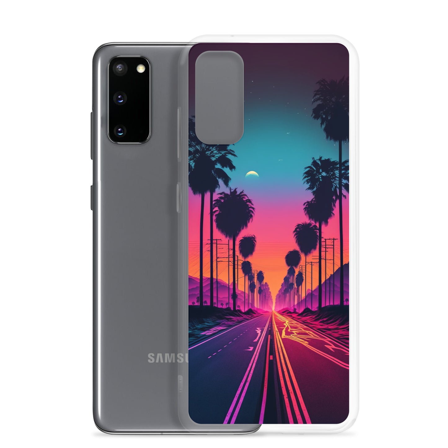 Samsung Case - Synthwave Highway West