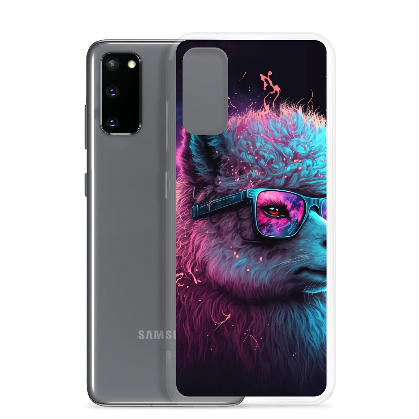 Samsung Case - Synthwave Llama
