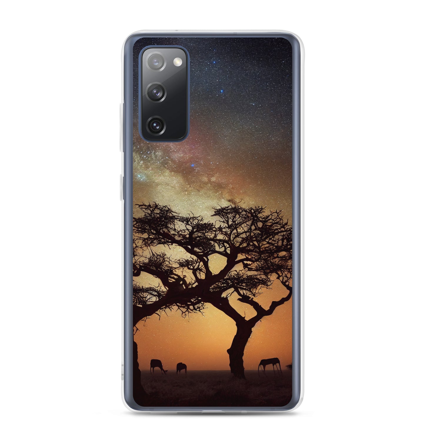 Samsung Case - African Vista - Acacia Tree Under the Milky Way
