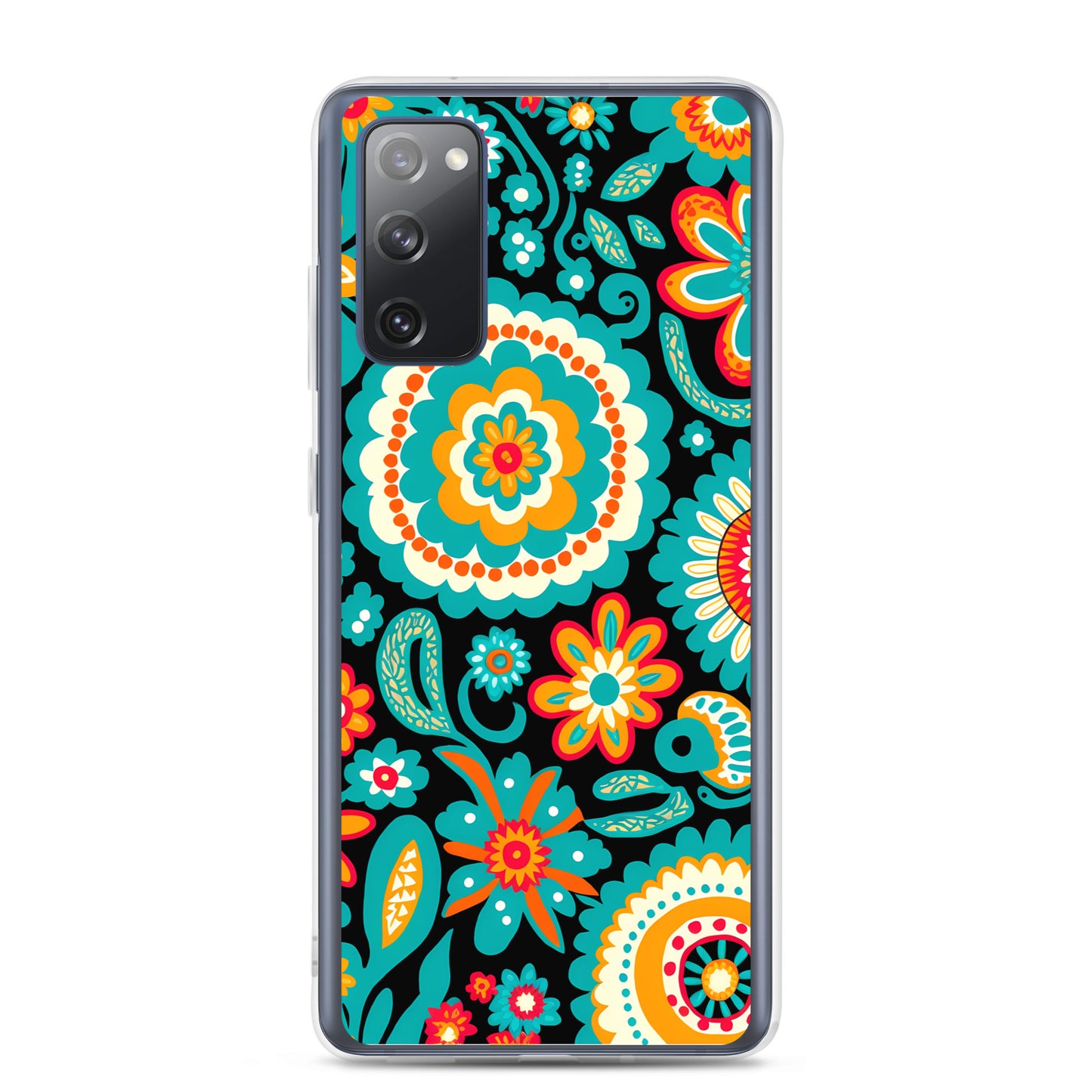 Samsung Case - Turquoise Floral