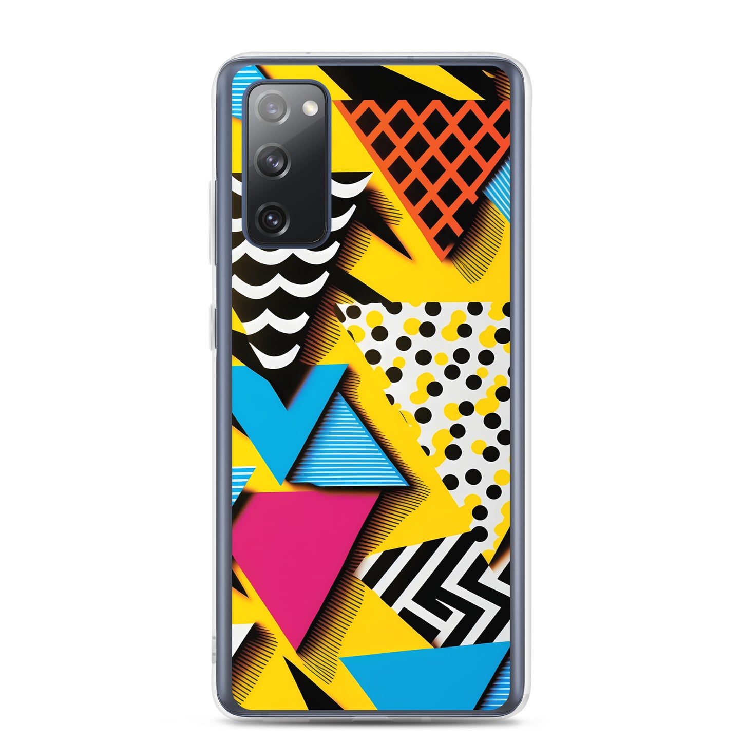 Samsung Case - Bright 80s Pattern