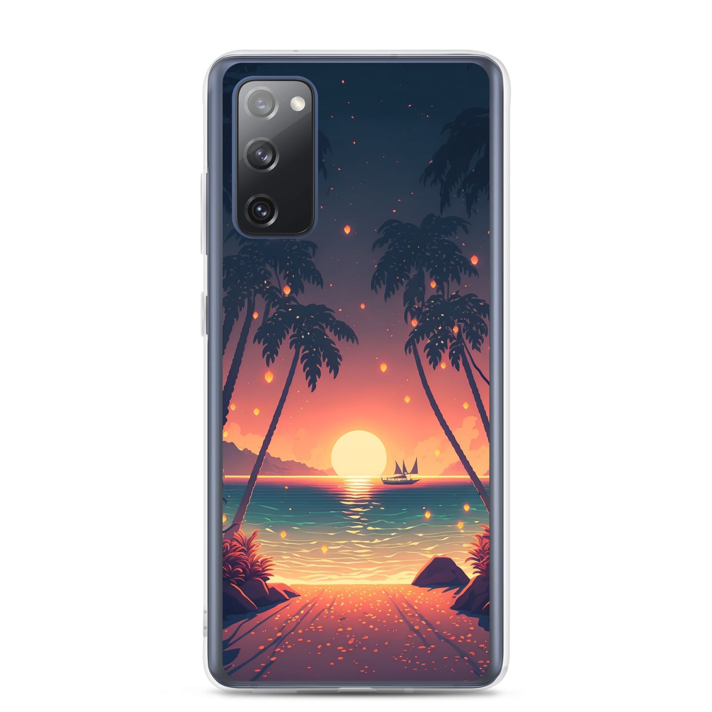 Samsung Case - Dancing Lights at Sunset