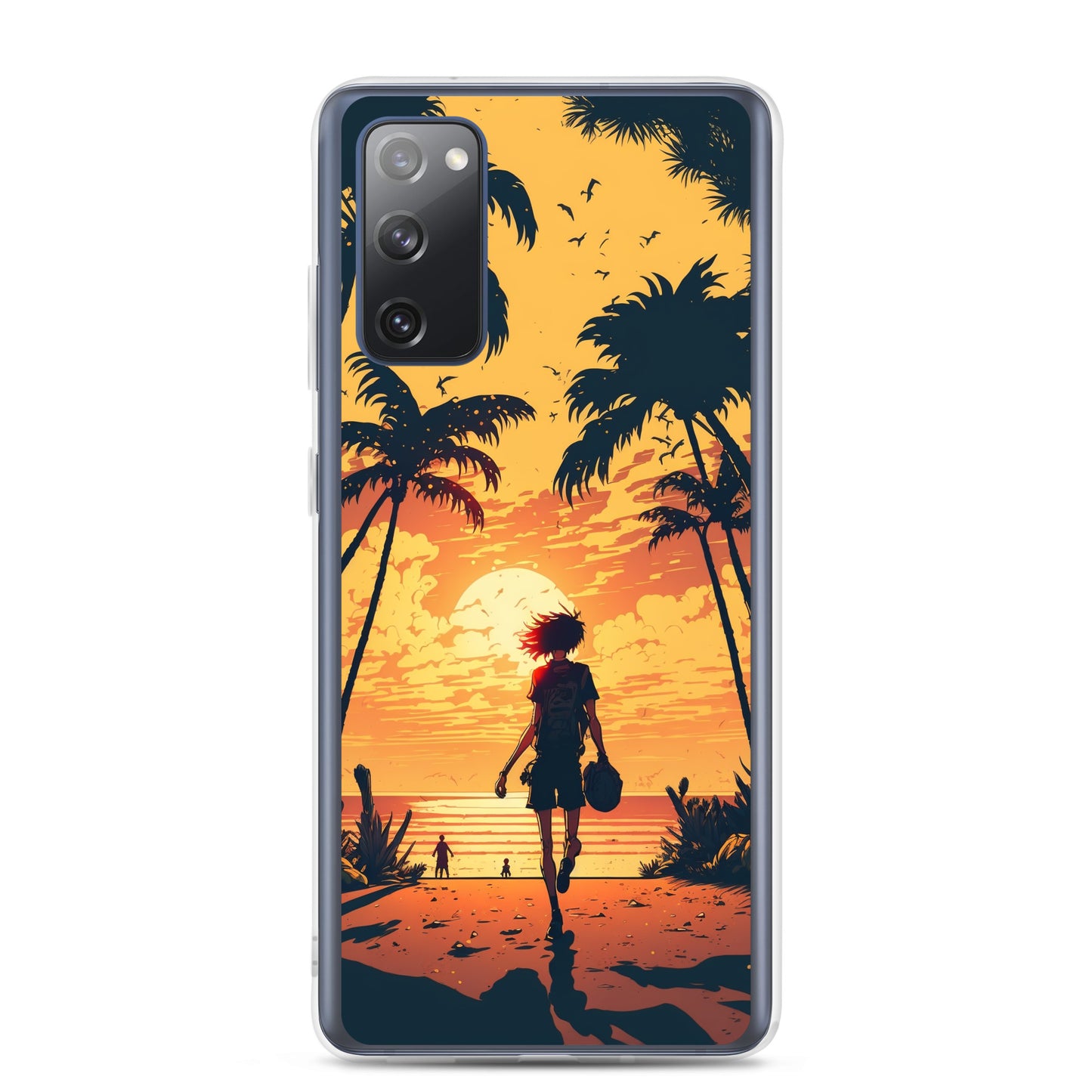 Samsung Case - Sunset Beachgoer
