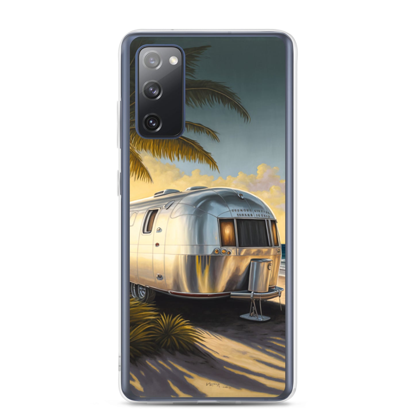 Samsung Case - Chrome Beach Camper