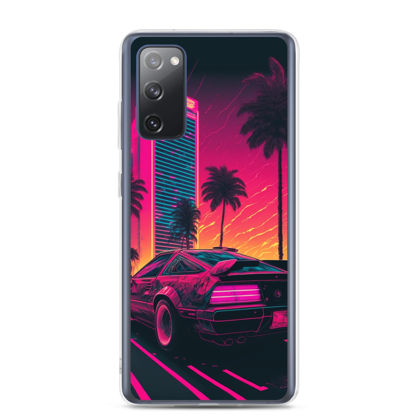 Samsung Case - Synthwave City Streets