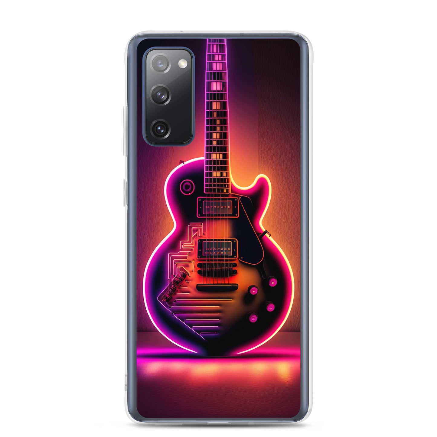 Samsung Case - Synthwave Electric Guitar