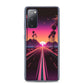Samsung Case - Synthwave Mountain Sunset Highway