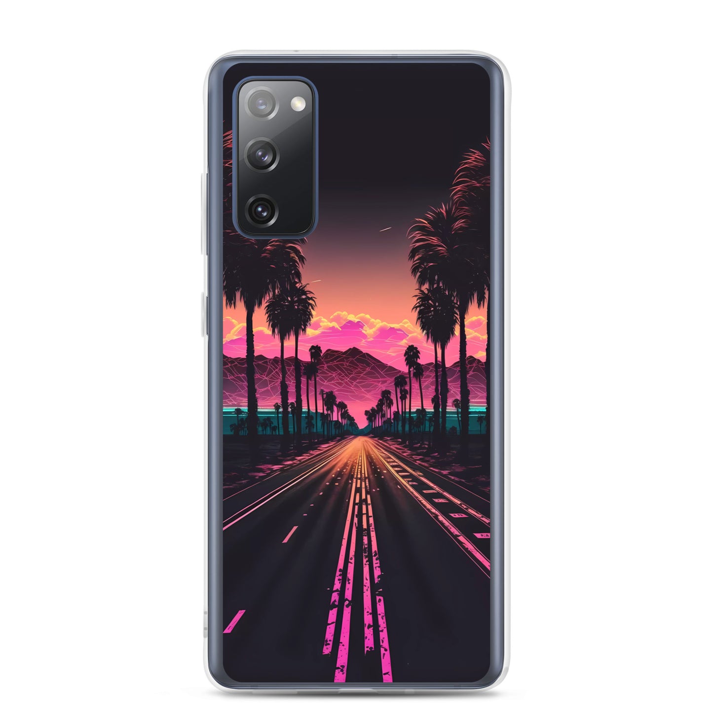 Samsung Case - Synthwave Highway