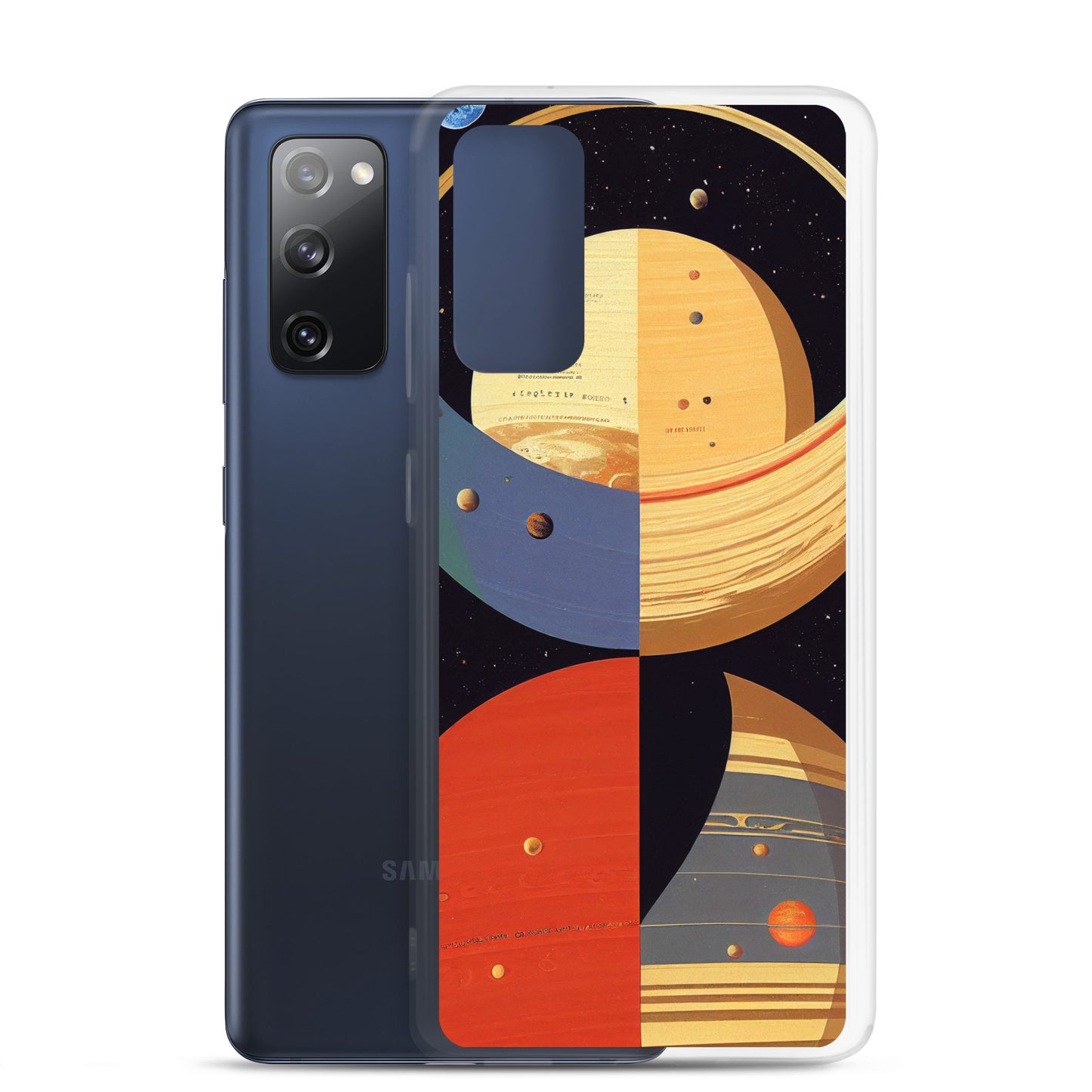 Samsung Case - Map of the Planets