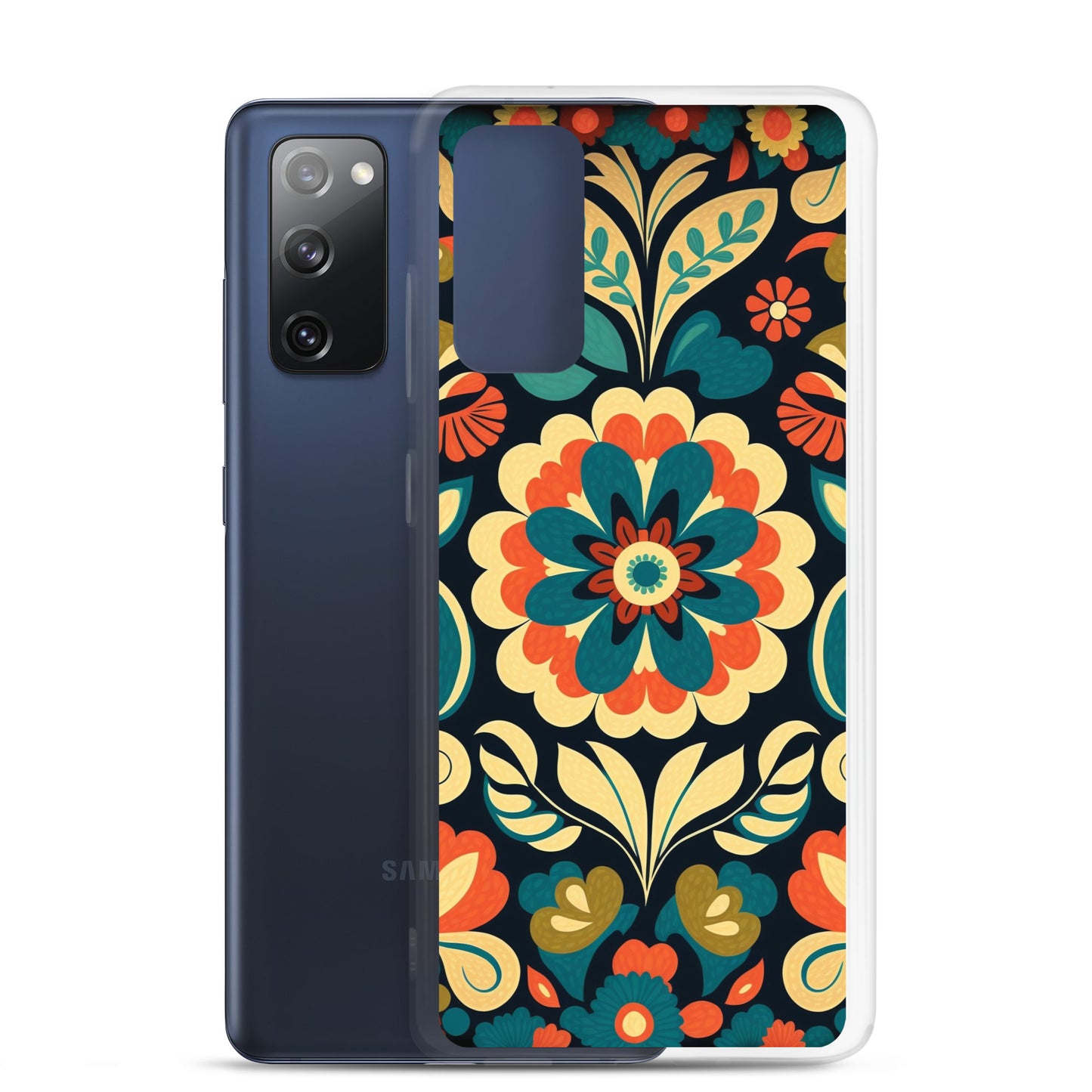 Samsung Case - Bright Floral Pattern