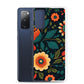 Samsung Case - Orange Florals