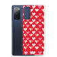 Samsung Case - Red and Pink Hearts