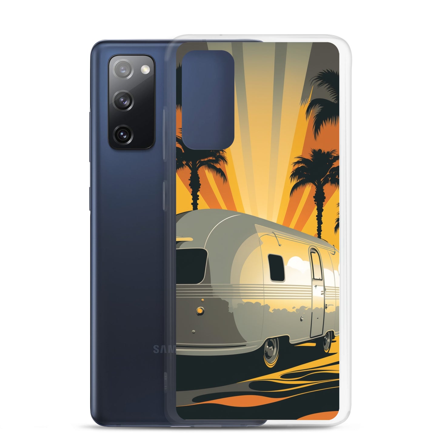 Samsung Case - Sunset Rays and Camper