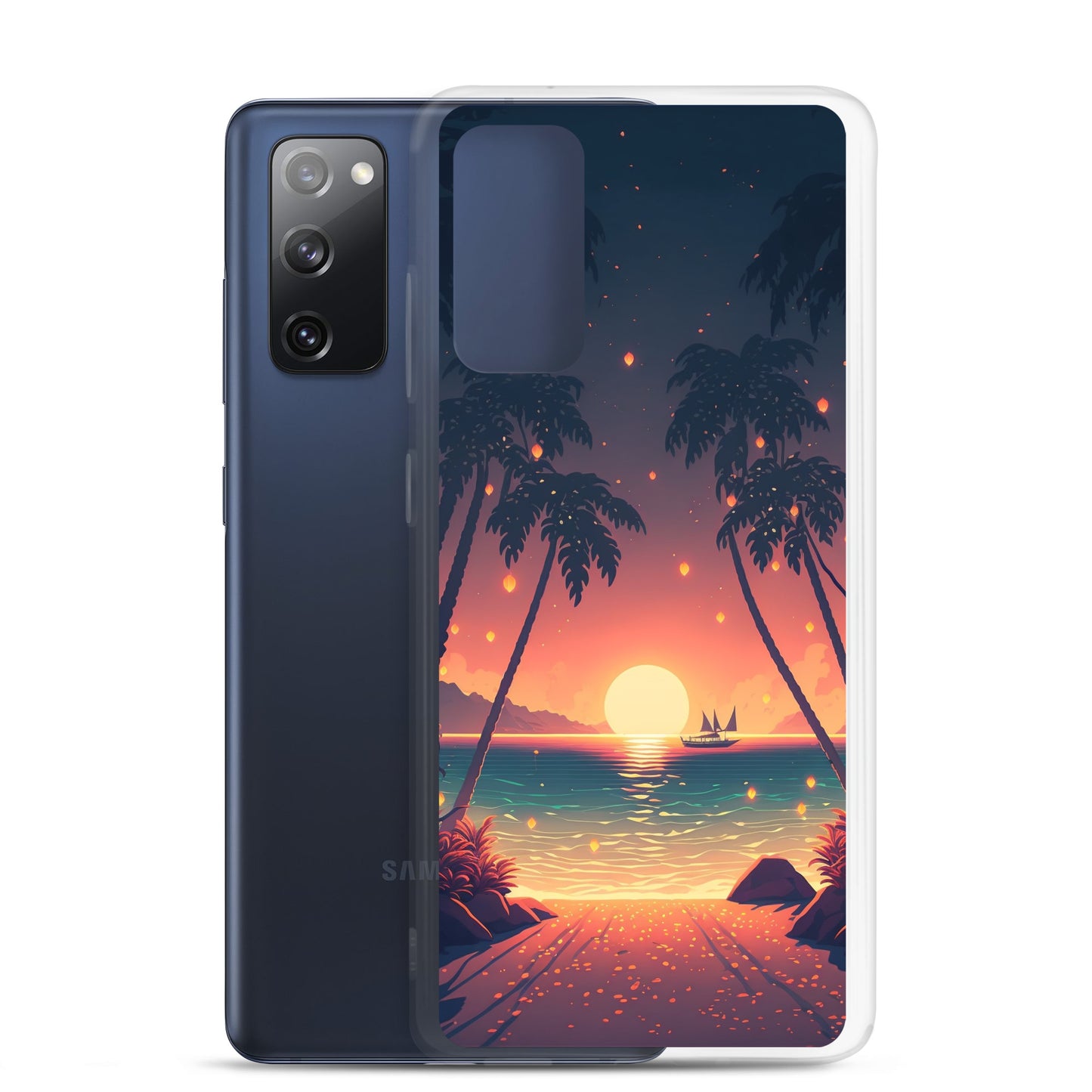 Samsung Case - Dancing Lights at Sunset