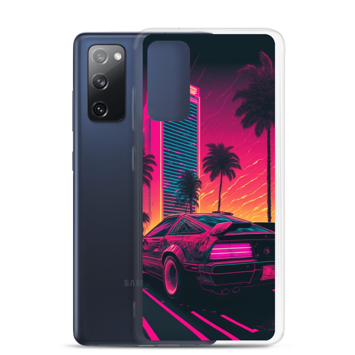 Samsung Case - Synthwave City Streets