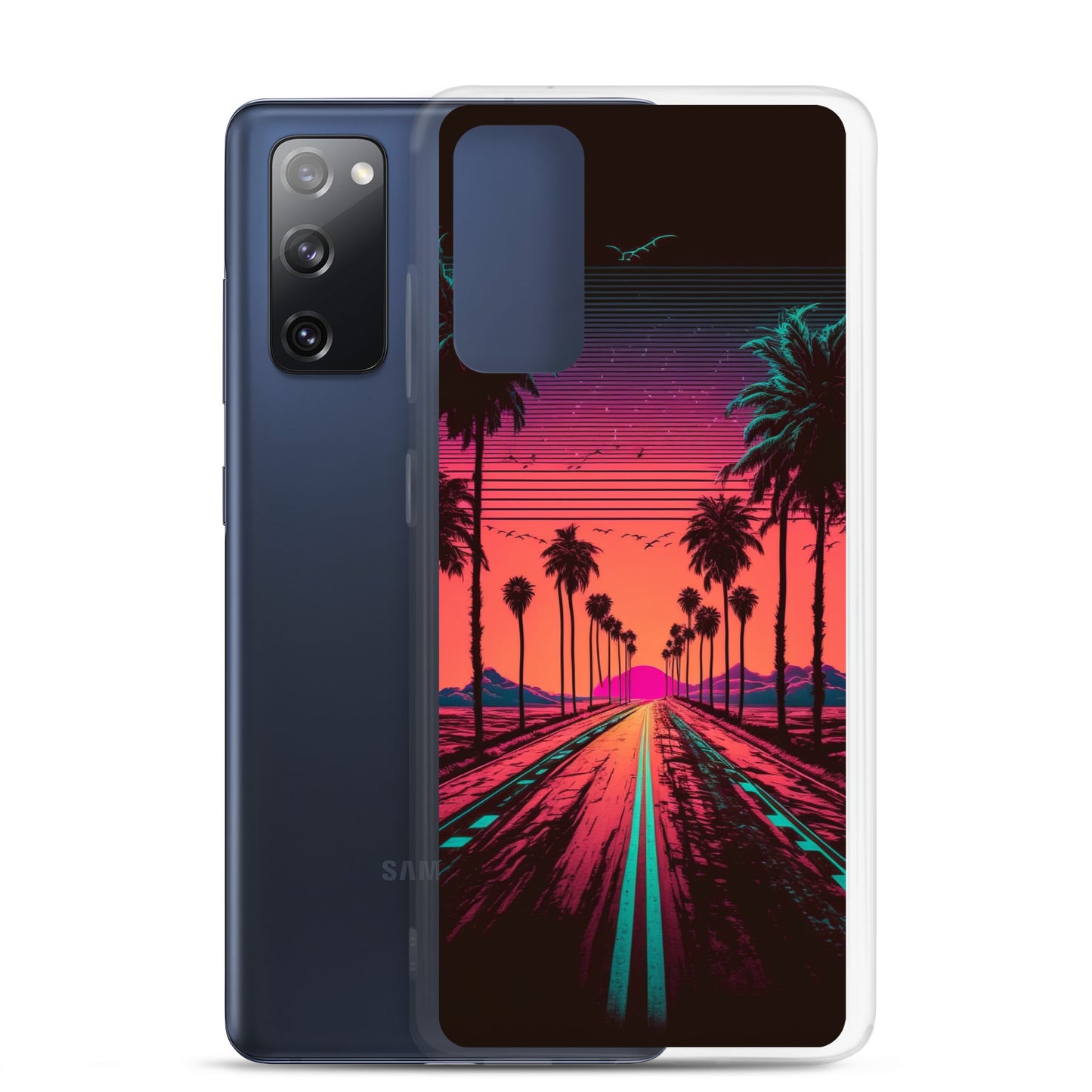 Samsung Case - Synthwave Open Road