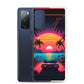 Samsung Case - Synthwave Ocean Sunset