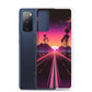 Samsung Case - Synthwave Mountain Sunset Highway