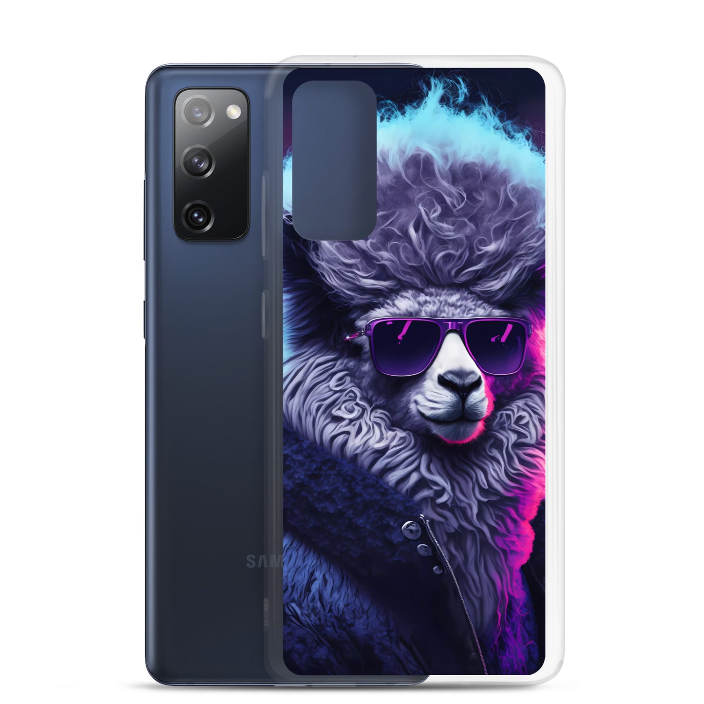 Samsung Case - Synthwave Punk Llama