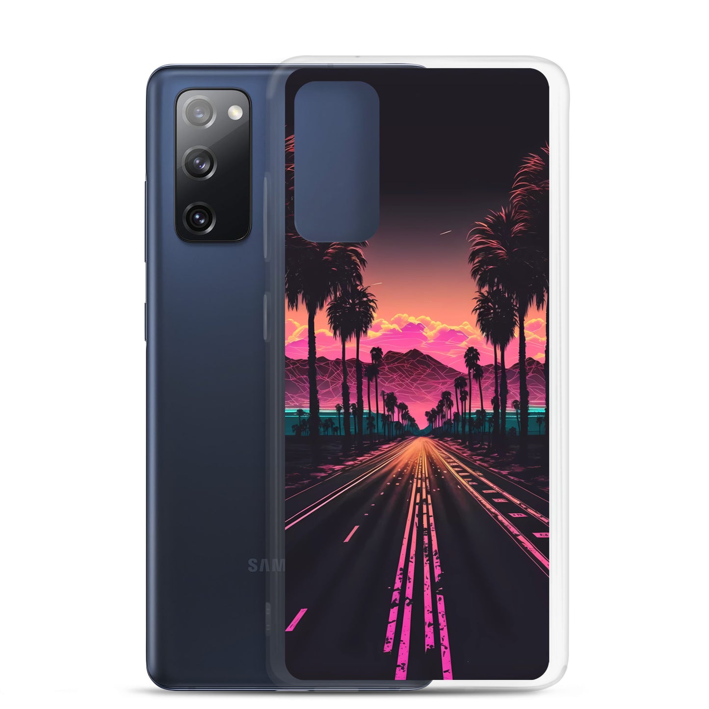 Samsung Case - Synthwave Highway