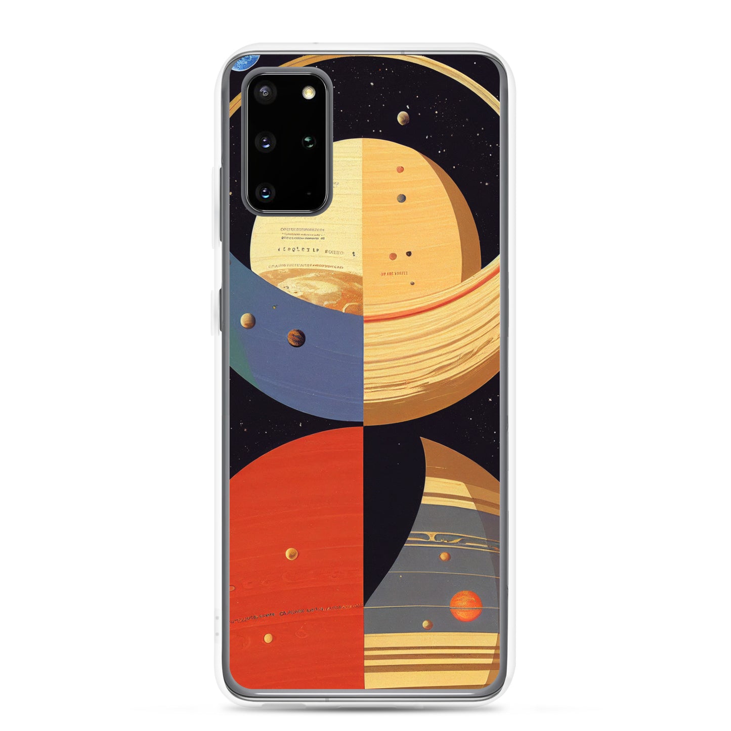 Samsung Case - Map of the Planets