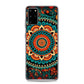 Samsung Case - Orange and Turquoise Mandala