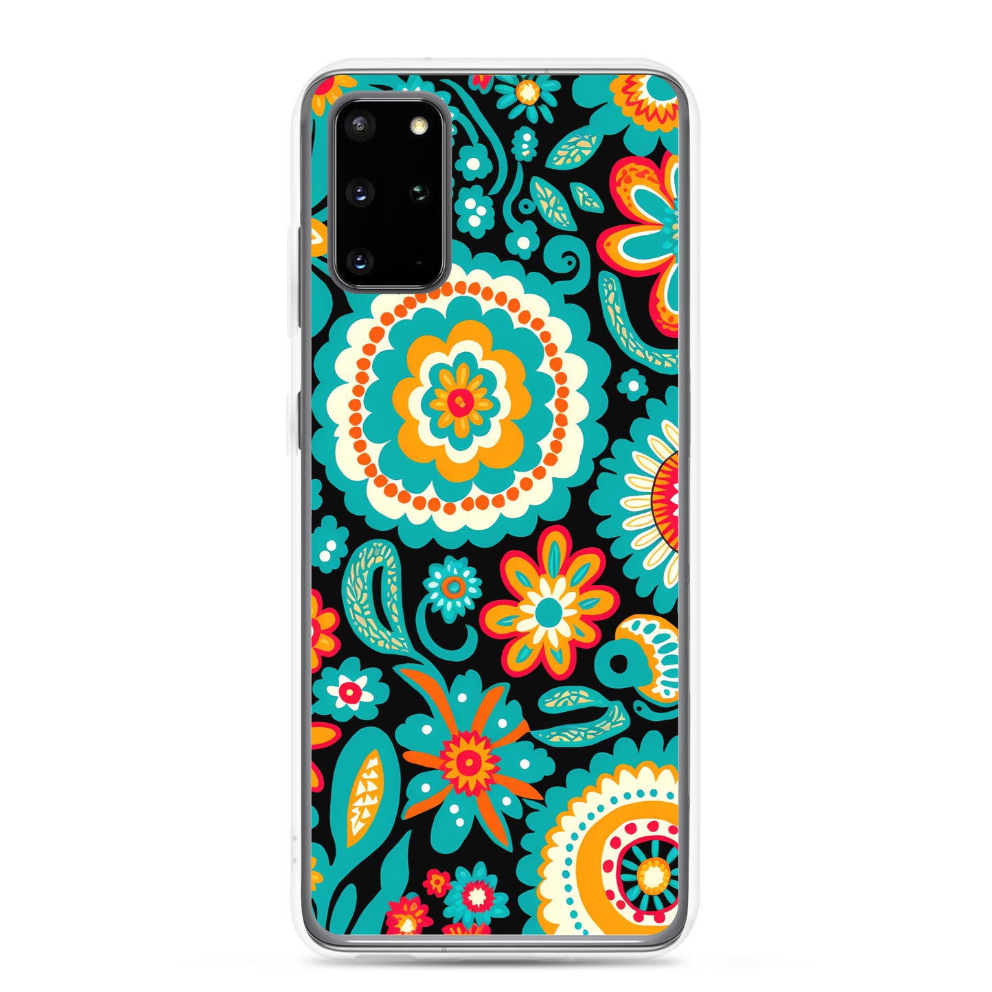 Samsung Case - Turquoise Floral
