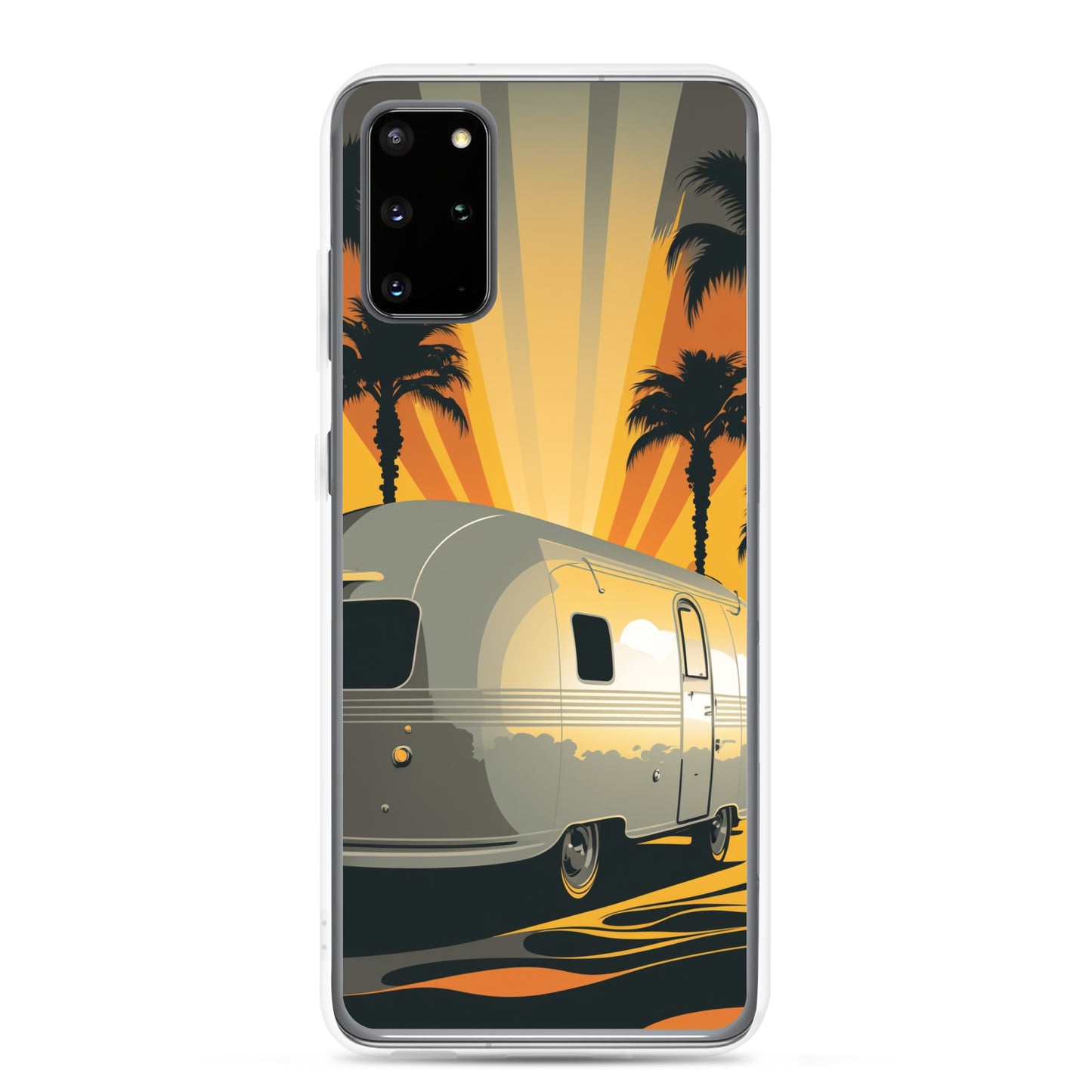 Samsung Case - Sunset Rays and Camper