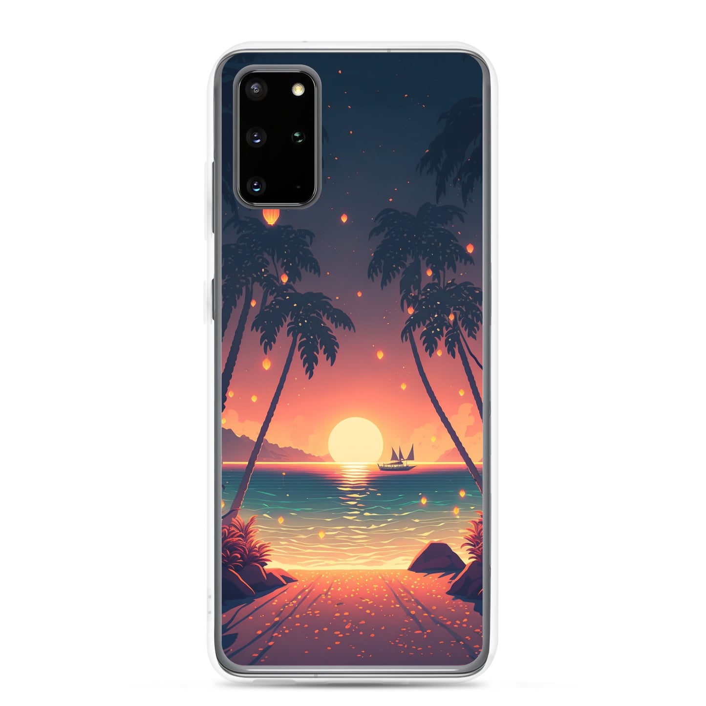 Samsung Case - Dancing Lights at Sunset