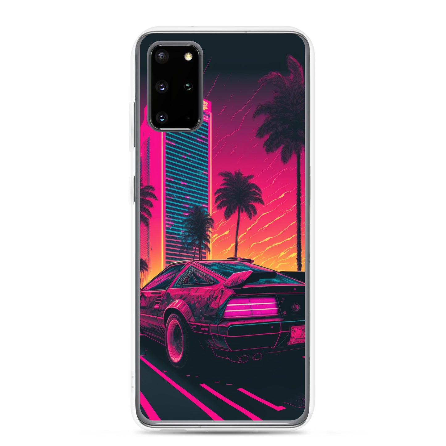 Samsung Case - Synthwave City Streets