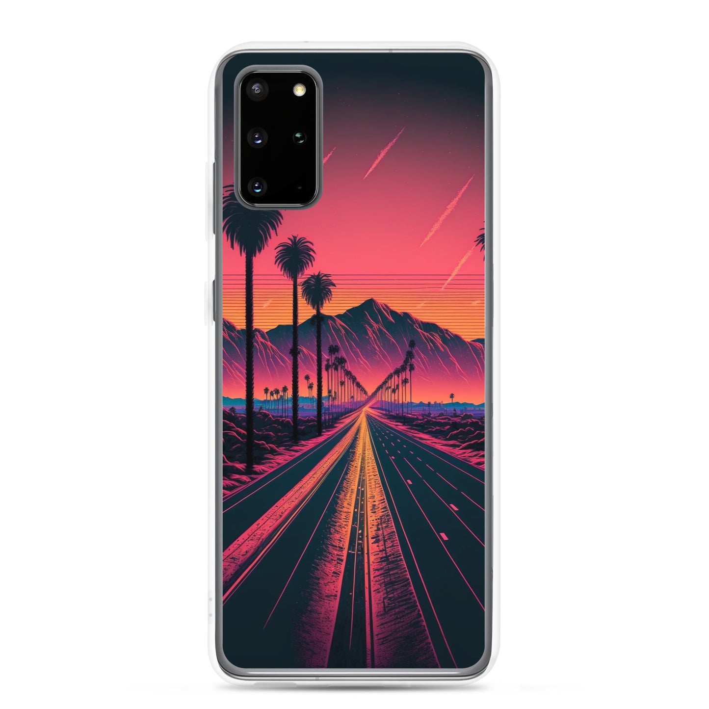 Samsung Case - Synthwave Desert Highway