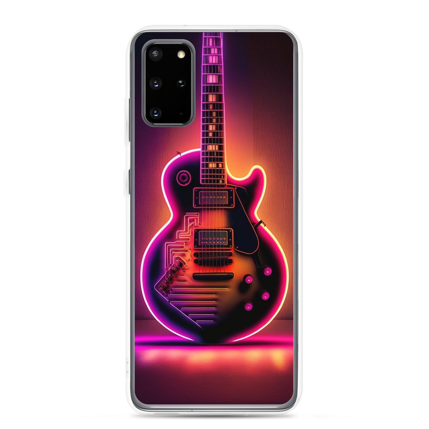 Samsung Case - Synthwave Electric Guitar