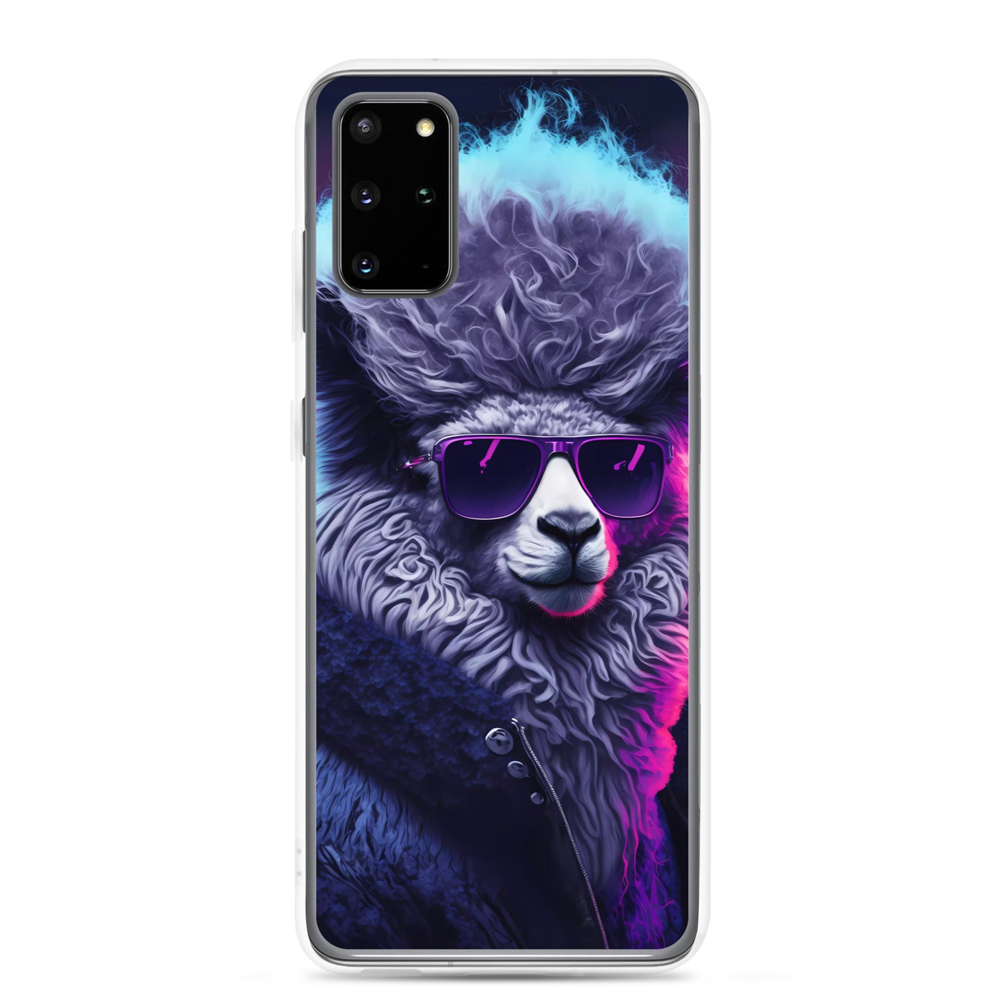 Samsung Case - Synthwave Punk Llama