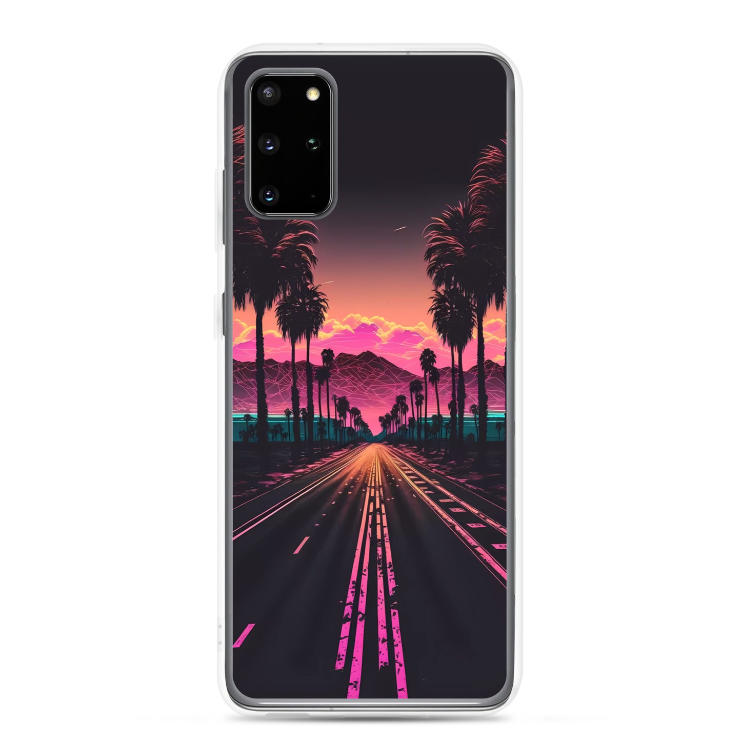 Samsung Case - Synthwave Highway