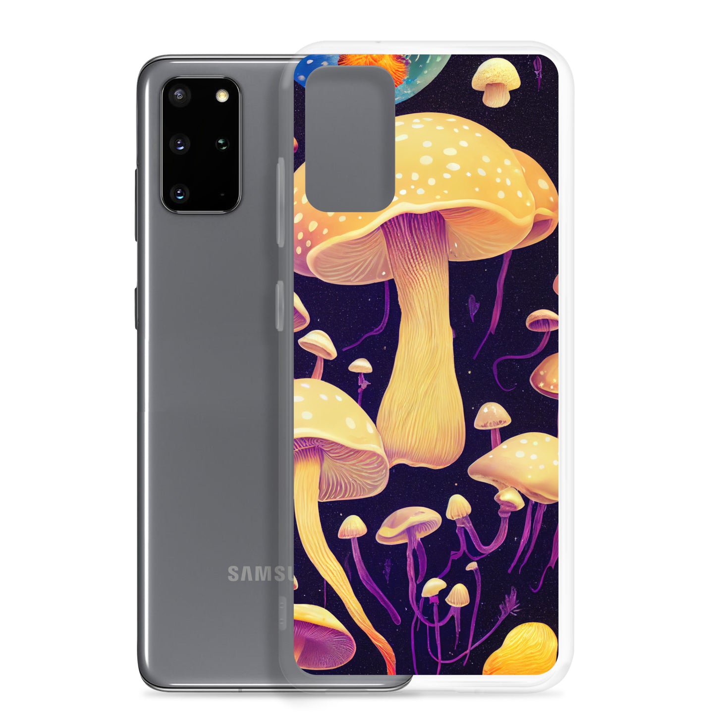 Samsung Phone Case - Mushrooms in Space